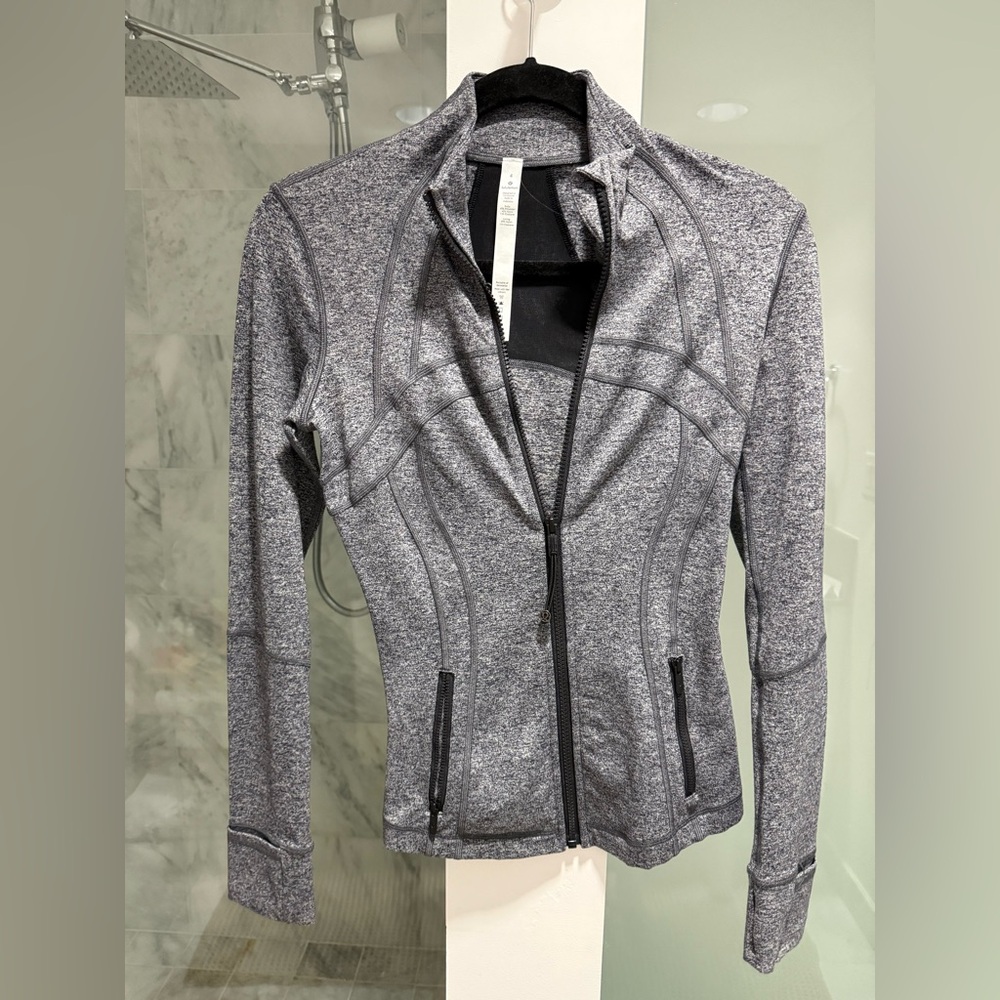 Lululemon Heathered Gray Define Jacket